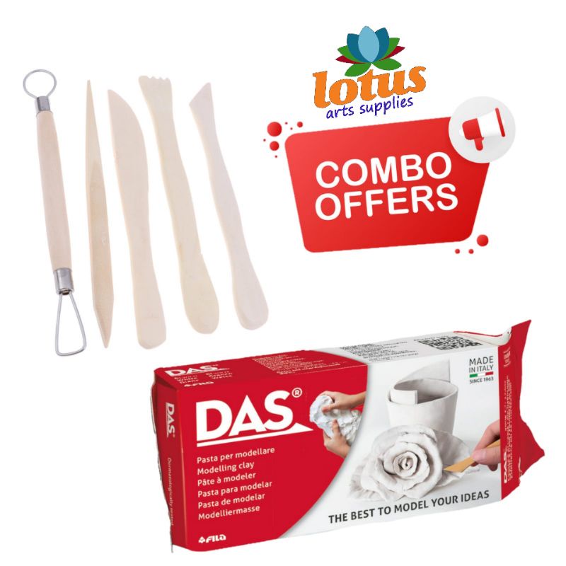 Jual DAS Modelling Clay Air Hardening 500gr | Shopee Indonesia