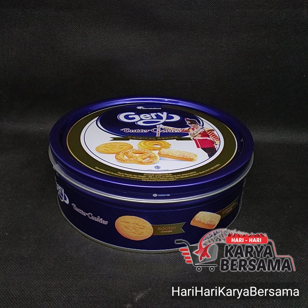 Jual BISKUIT GARUDA FOOD GERY HOLLANDA BUTTER COOKIES KALENG 225GR