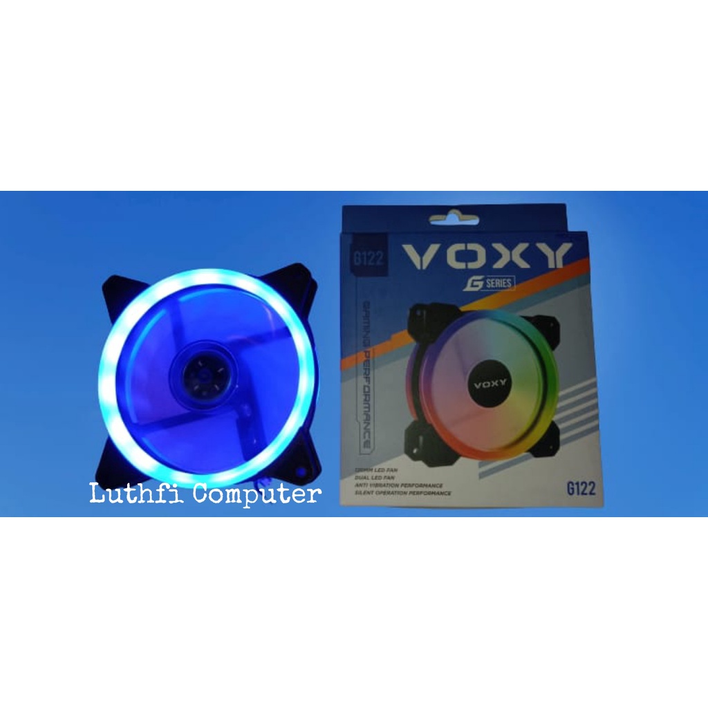 Jual VOXY G122 FAN CASING GAMING RGB RUNNING DAN VARIAN WARNA / KIPAS ...