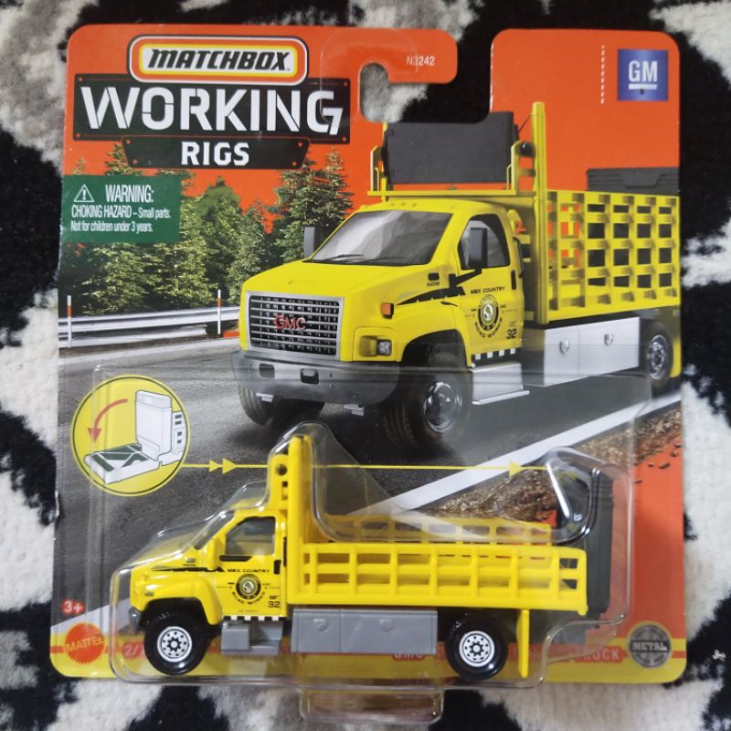 Jual Matchbox GMC 3500 Attenuator Truck | Shopee Indonesia