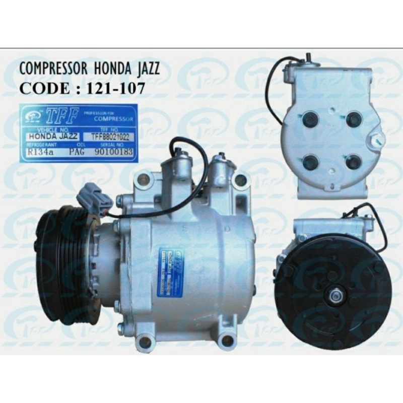 Jual KOMPRESSOR AC HONDA JAZZ LAMA & NEW CITY PRODUK TFF Shopee Indonesia