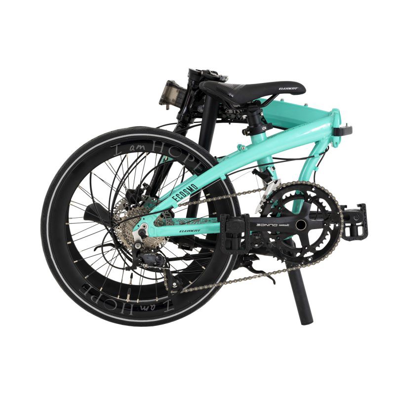 Jual sepeda lipat folding bike element ecosmo Z9 hope 9 speed tosca grey FREE ONGKIR JAWA TIMUR Shopee Indonesia