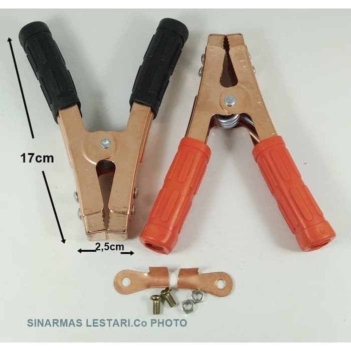 Jual Japit Accu - Penjepit Aki JUMBO 400Amper Tembaga | Shopee Indonesia