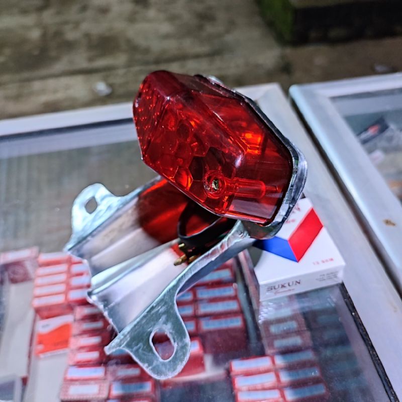 Jual Stopan stoplam custom CB model BSA set dudukan stopan | Shopee ...