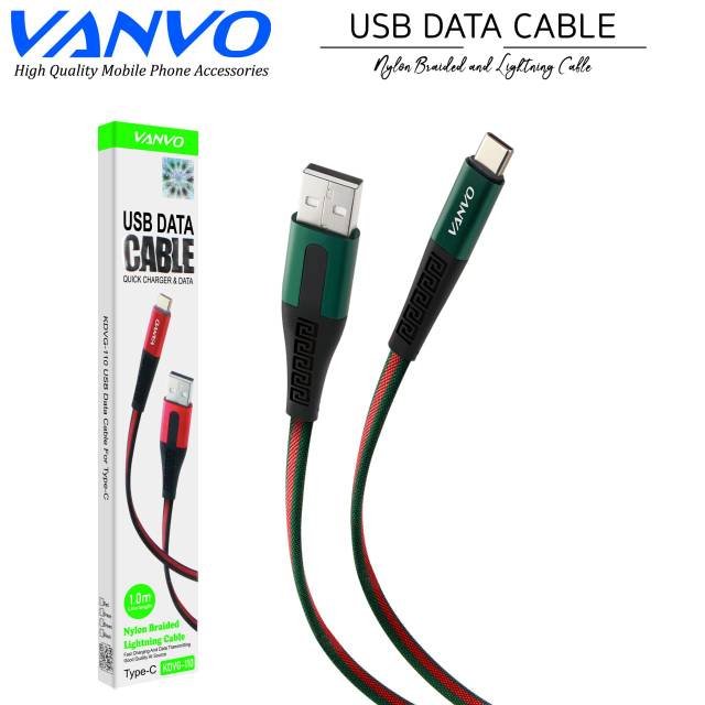 Jual Kabel Data Cas Vanvo Nylon Kdvg Shopee Indonesia