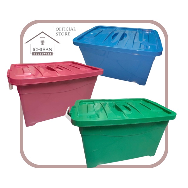 Jual GOJEK - Container Box RODA 50 Ltr MINOSA Container Mainan Anak ...