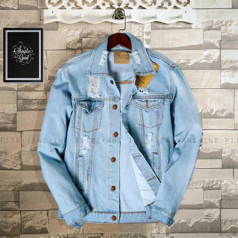 Jaket levis clearance ripped