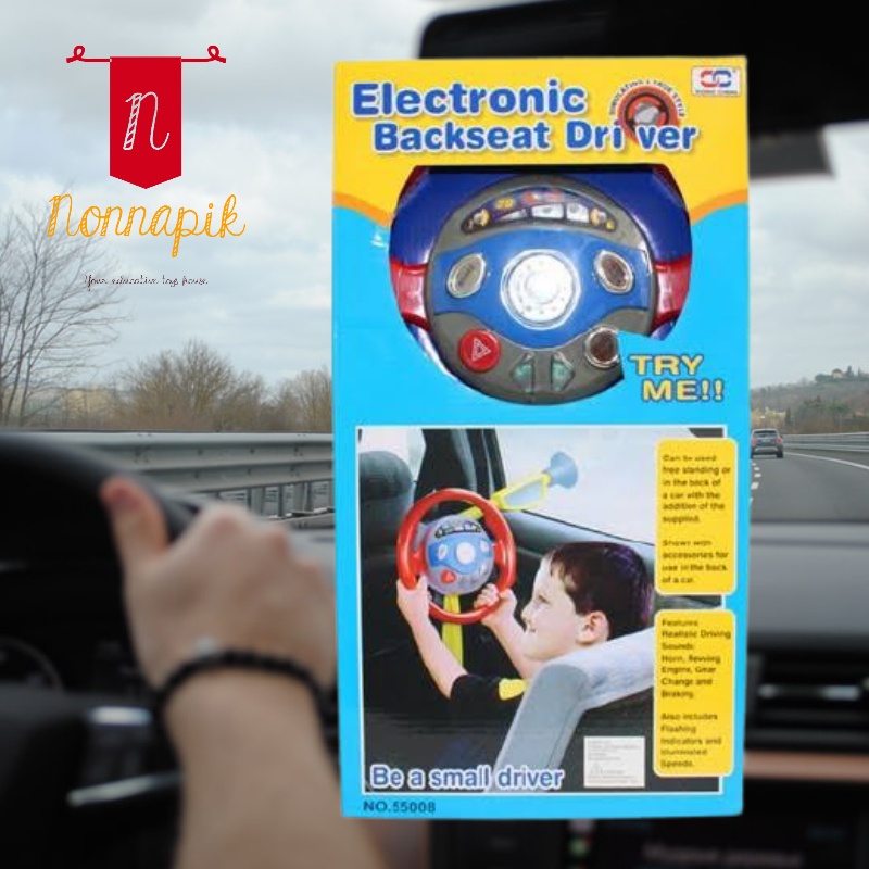 Backseat driver steering wheel sales