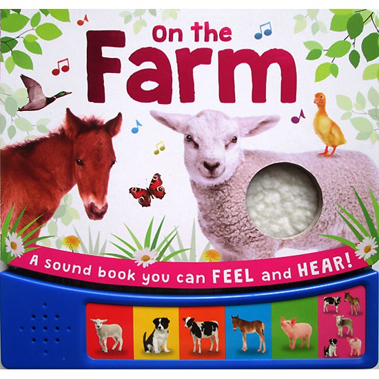 Jual BUKU ANAK On the Farm Sound Board Book with 6 animal sounds and a ...