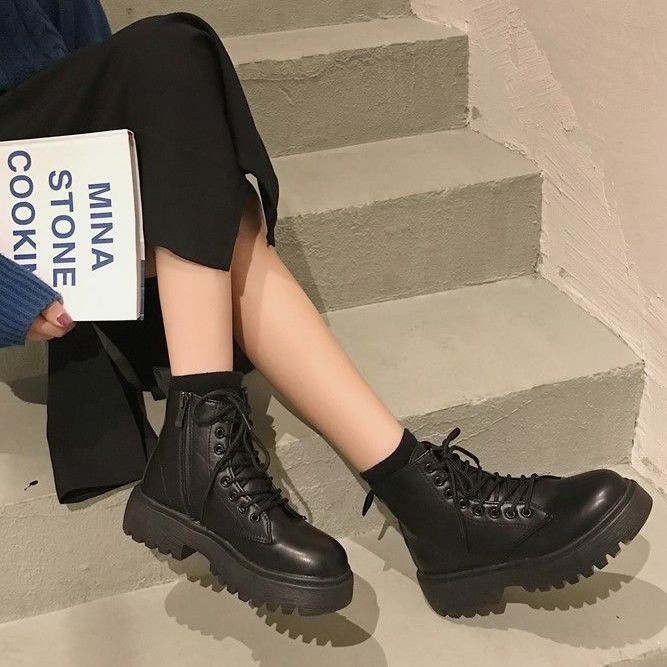 Women Rivet Boots Designer Martin Boots Knit Calfskin Ankle Boots Sexy  Platform Casual Woman Shoes Size 35 41 From Super_sportshoes, $85.01