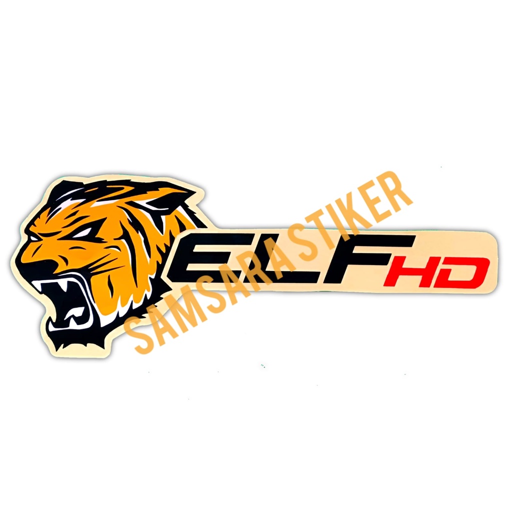 Jual Stiker Mobil Isuzu Elf Hd Macan Isi Pcs Shopee Indonesia