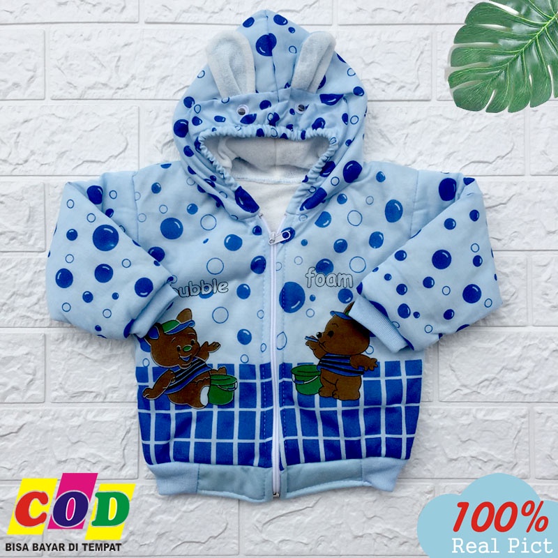 Jual Nanaku Baby - Jaket Bayi Mantel Bayi Tebal Jaket Bayi Kuping Usia ...