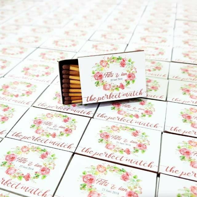 Jual Custom Souvenir Matches Korek Api Kayu Shopee Indonesia