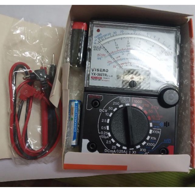Jual avometer jarum analog multimeter harga ekonomis fitur lengkap ...