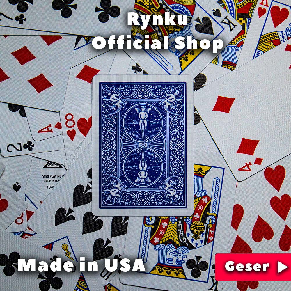 Jual KARTU REMI BICYCLE RIDER BACK PLAYING CARDS WARNA BIRU | Shopee ...