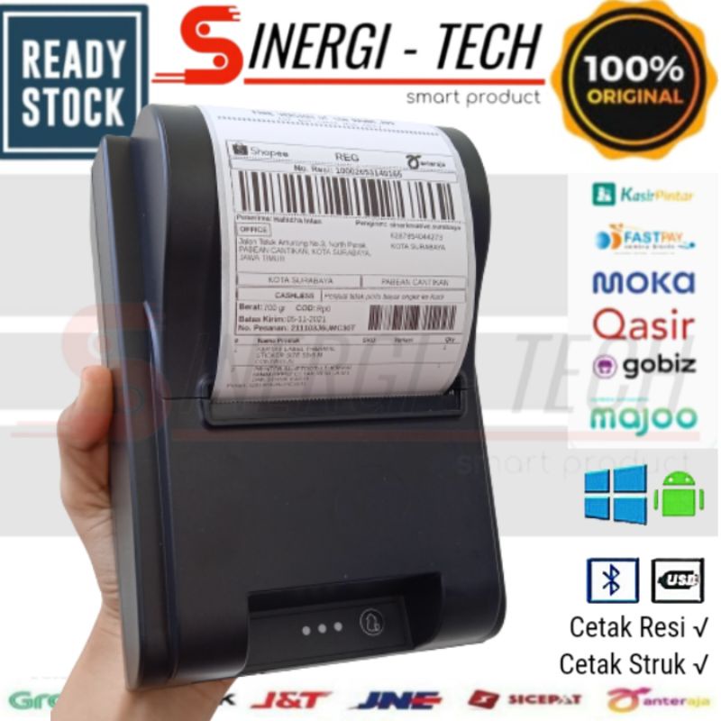 Jual PRINTER THERMAL BLUETOOTH 80MM C80BT DESKTOP USB CETAK KASIR