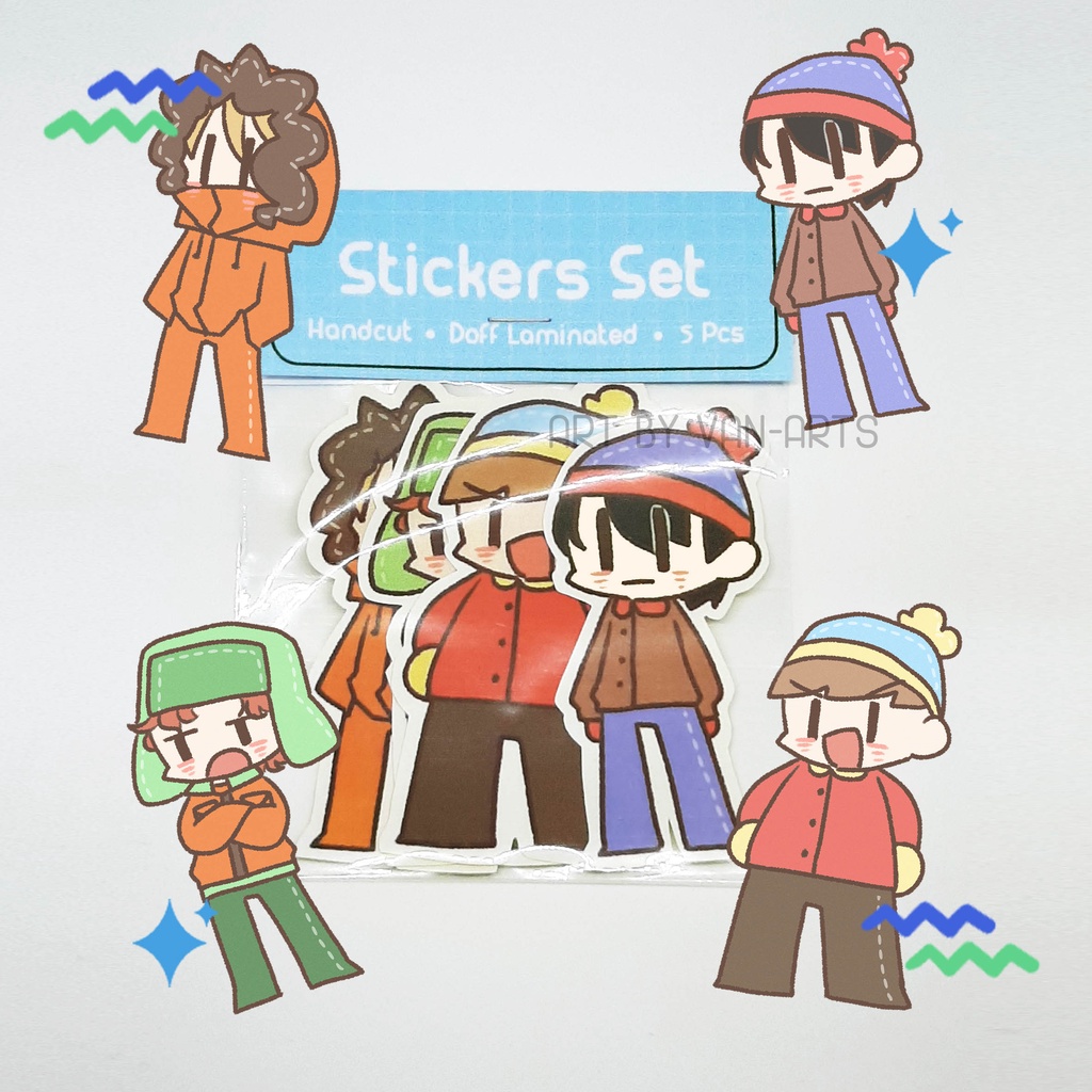 Jual Stickers Set - South Park | Shopee Indonesia