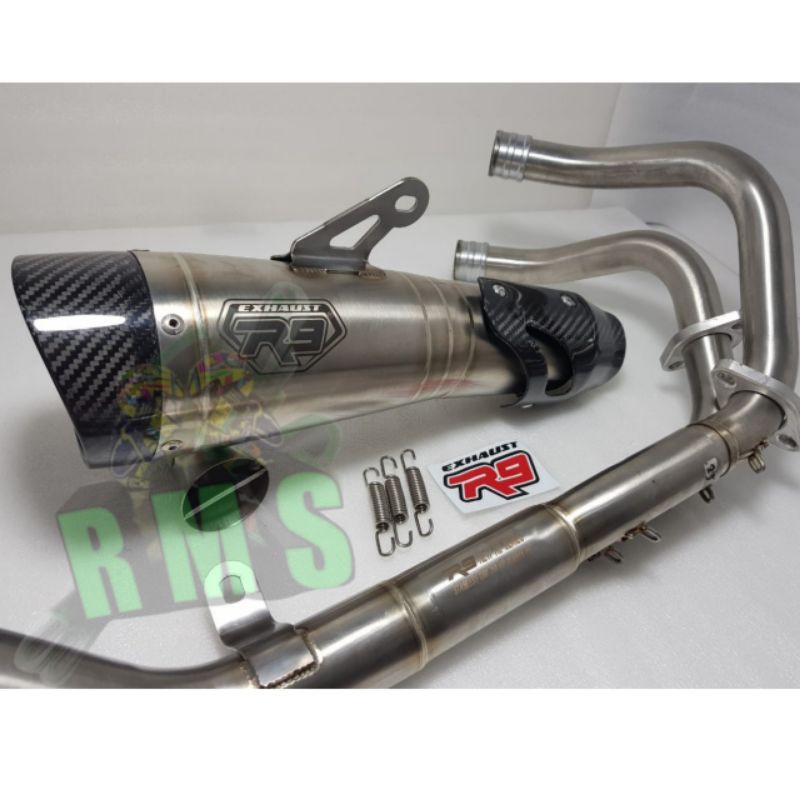 Jual Knalpot R9 H2 SS Ninja 250 fi CBR 250 RR R25 MT25 NINJA 250 2018 ...
