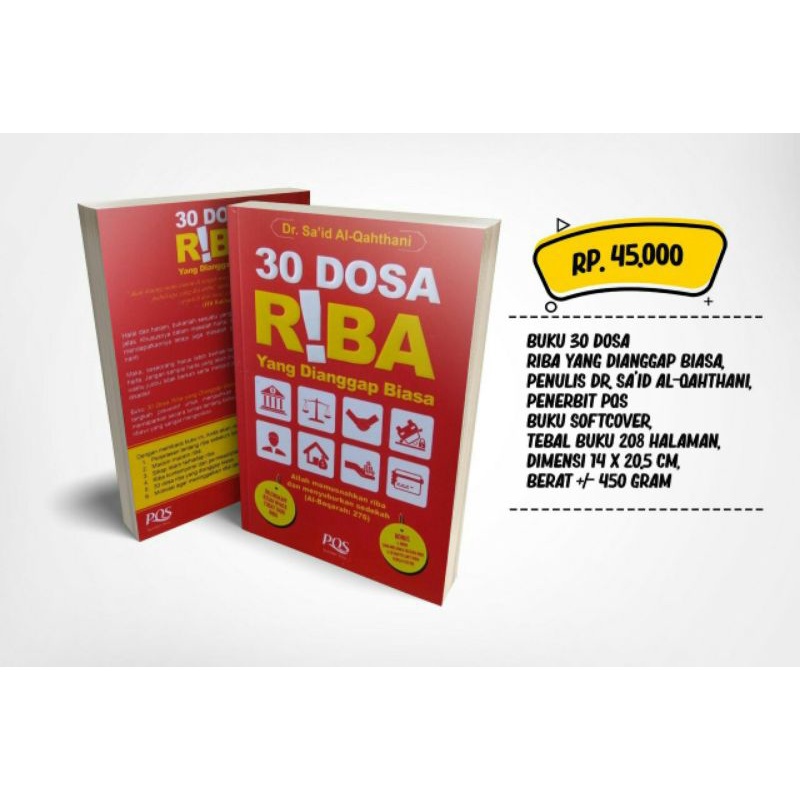 Jual buku 30 DOSA RIBA YANG DIANGGAP BIASA | Shopee Indonesia
