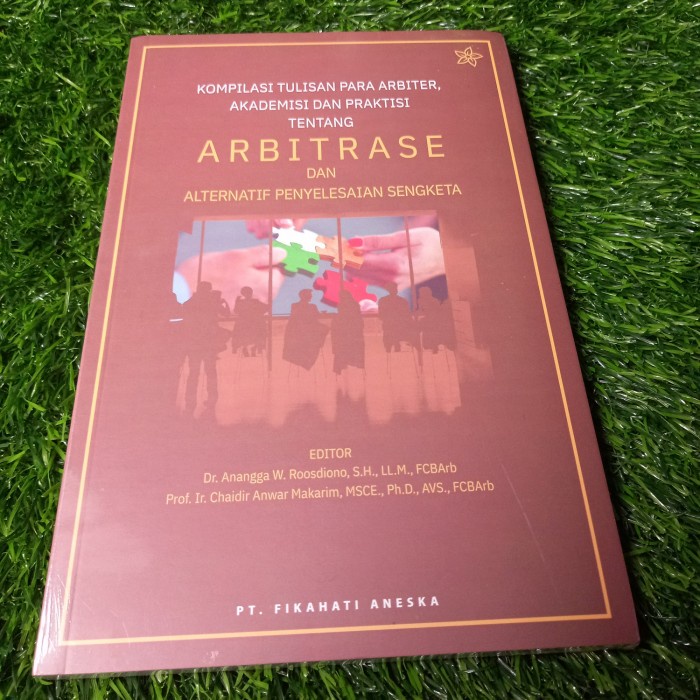 Jual BUKU ARBITRASE DAN ALTERNATIF PENYELESAIAN SENGKETA | Shopee Indonesia