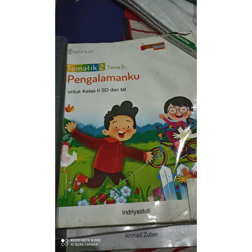 Jual Tematik 2 Tema 5 Pengalamanku Untuk Kelas II SD Dan MI ...