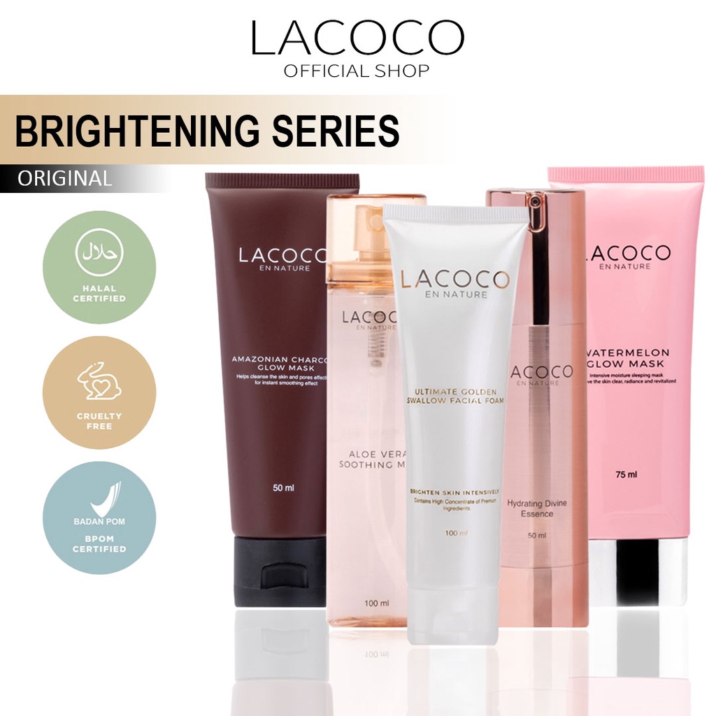 Jual LACOCO Brightening Series Original | Shopee Indonesia