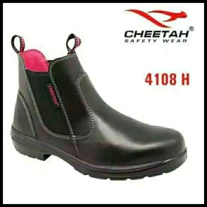 Jual Sepatu Safety Cheetah Cewek 4108 H Safety Shoesh Women 100