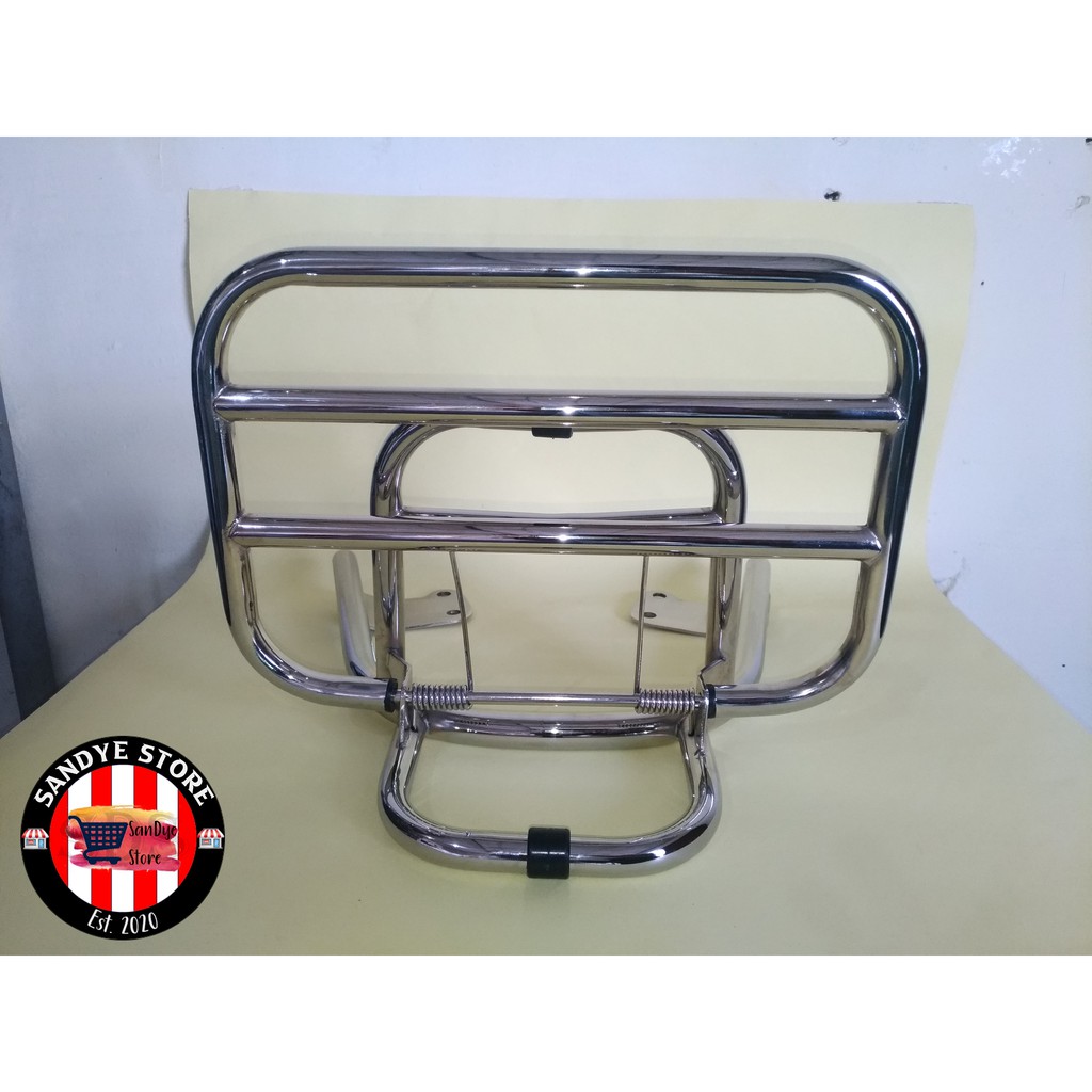 Jual Back Rack Scoopy/Sandaran Motor Scoopy (Tanpa Bantalan) | Shopee ...