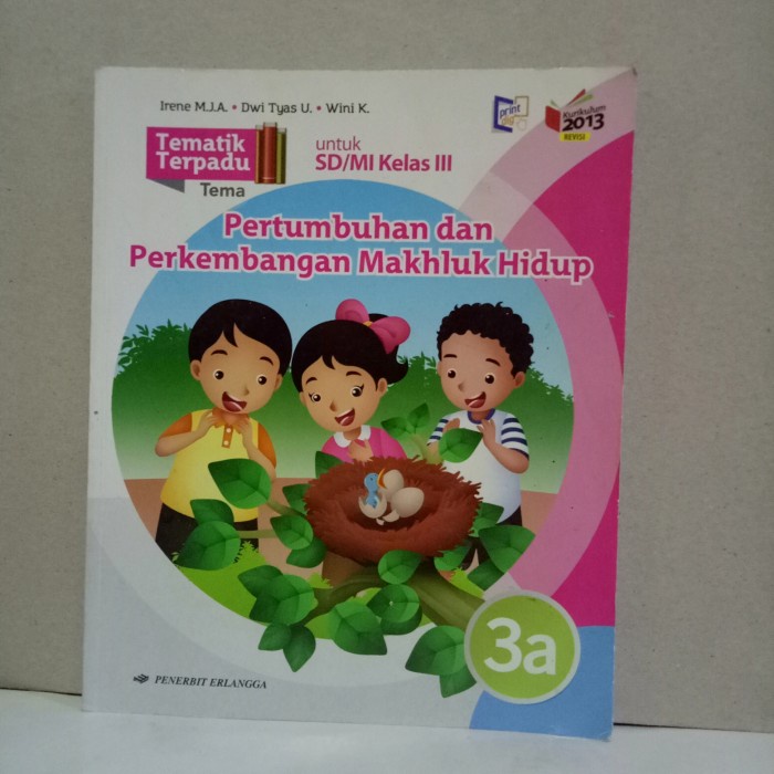 Jual BUKU PERTUMBUHAN DAN PERKEMBANGAN MAKHLUK HIDUP JILID 3a | Shopee ...