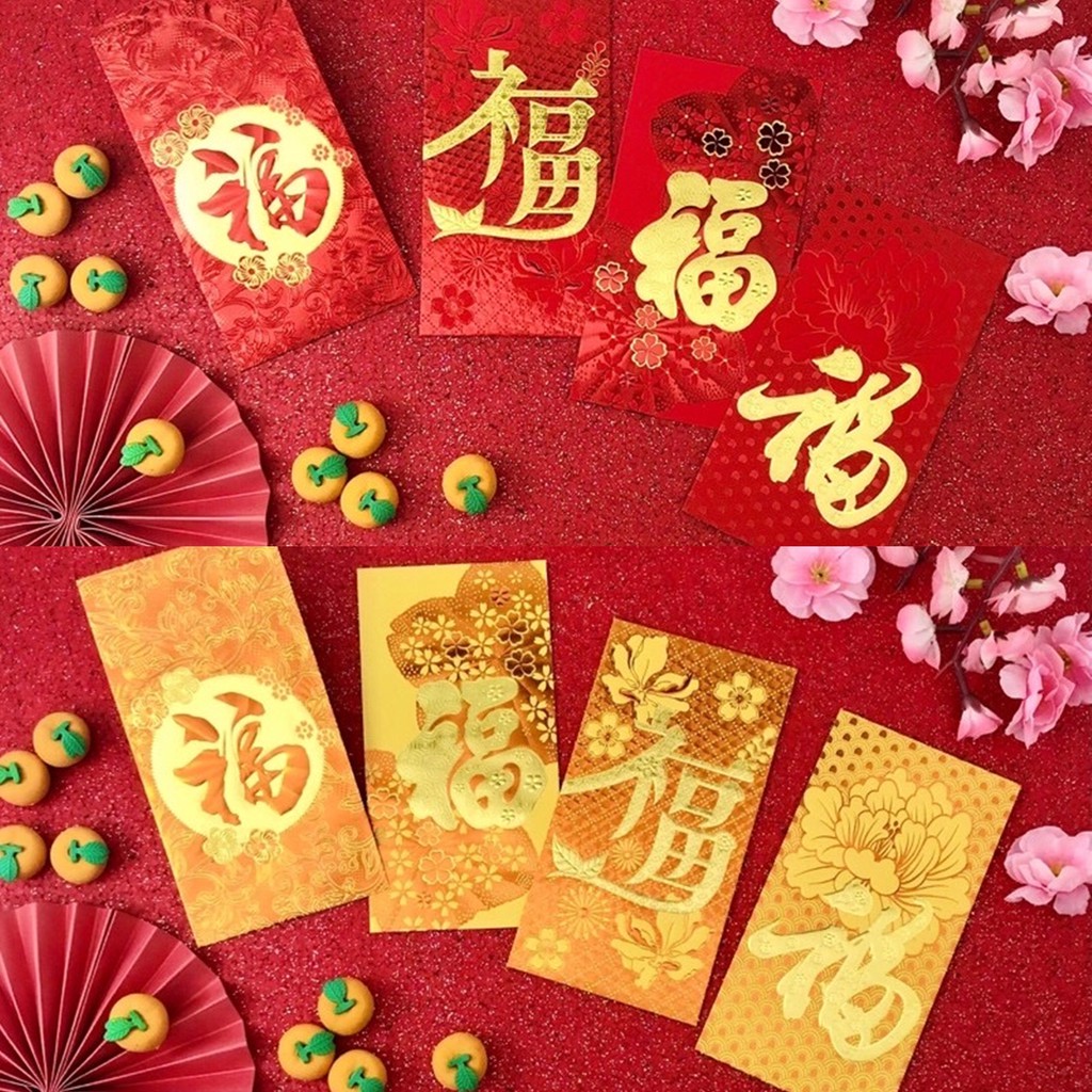 Jual Angpao Mewah Imlek 2023 / Angpau CNY Gold / Red pocket 2023 ...