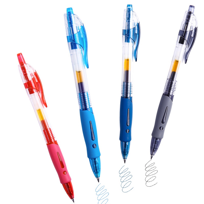 Jual M&G Pulpen Gel Retractable Premium 0.5mm 0.7mm Tinta Halus Cocok