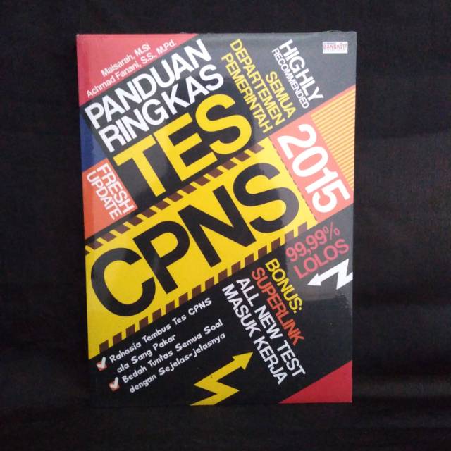 Jual Buku Obral Panduan Ringkas Tes Cpns Shopee Indonesia