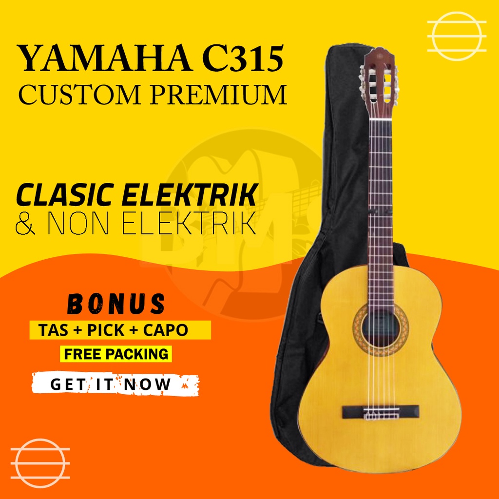 Jual Gitar Senar Nylon Classic Classic Elektrik Yamaha C Tanam