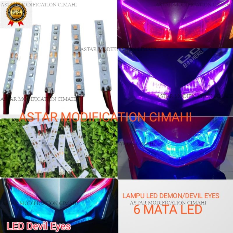 Lampu Devil Eyes LED 12V