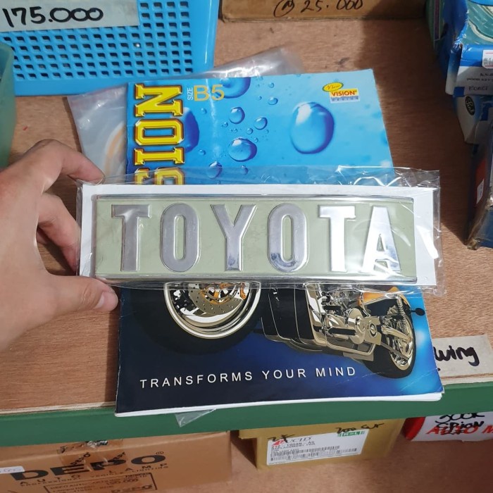 Jual EMBLEM TOYOTA BENGKOK BELAKANG HARDTOP 1F/ 2F/ FJ40 | Shopee Indonesia