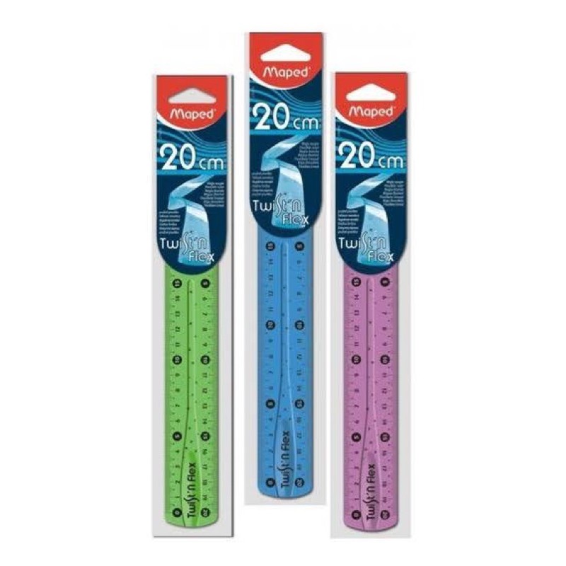 Jual Maped Twist n Flex Ruler 20cm | Shopee Indonesia