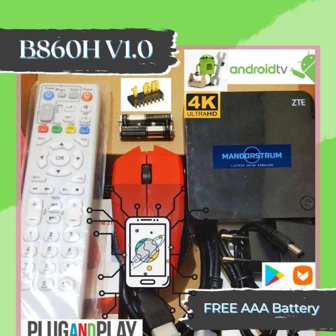 Jual Android Tv Box Stb B H V Ram Gb Unlock Root App Mouse Re Xjbh K Shopee