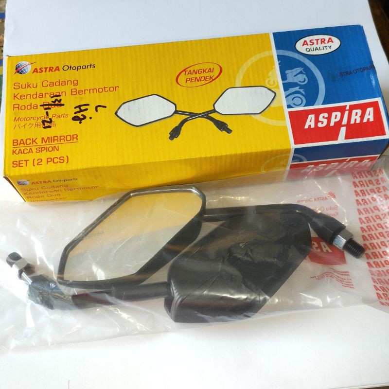 Jual kaca spion motor tangkai pendek all honda supra x125 vario125 150