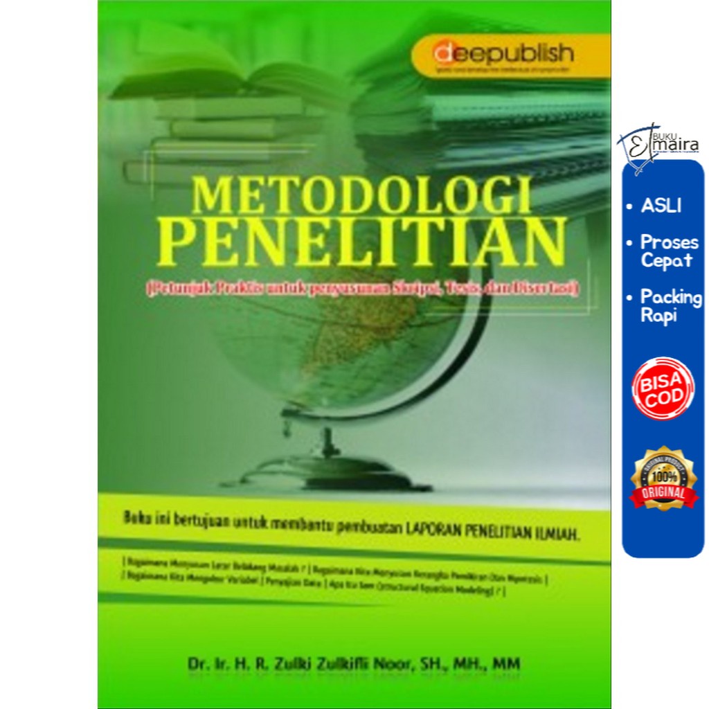 Jual Buku Referensi Metodologi Penelitian - DEEPUBLISH | Shopee Indonesia