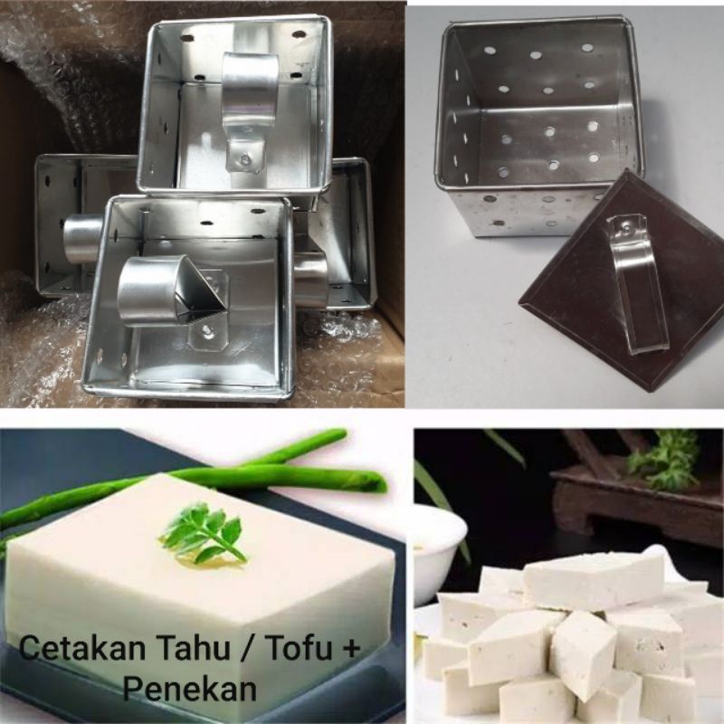 Jual Loyang Cetakan Tahu Tofu Penekan Ukuran 10cm 8cm Bahan