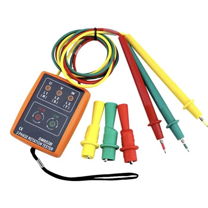 Jual Measuring Sm852B Digital 3 Three Phase Sequence Rotation Indicator ...
