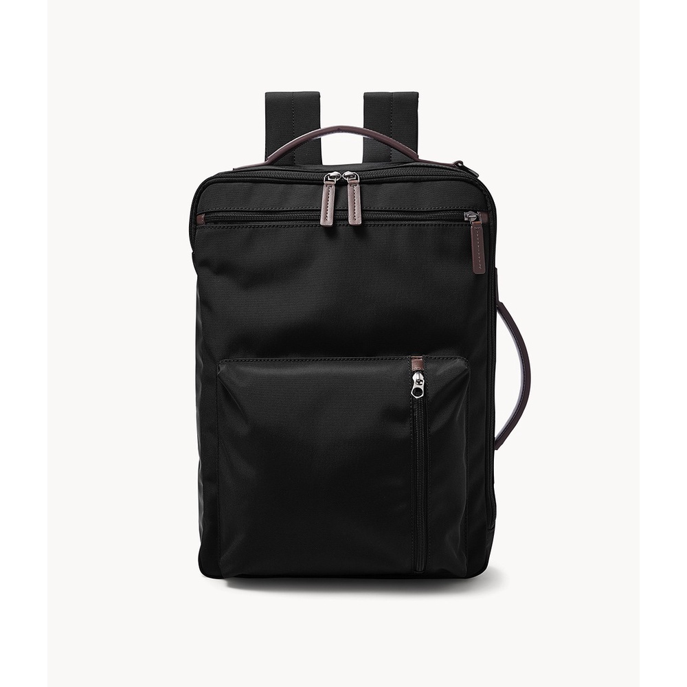 Jual Fossil Buckner Convertible Backpack Black Tas Ransel Selempang