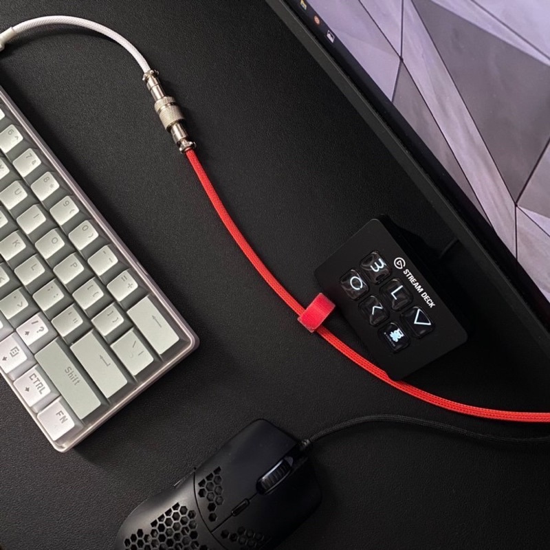 Jual Mechanical keyboard cables - Non Coiled - Non Warna connector ...