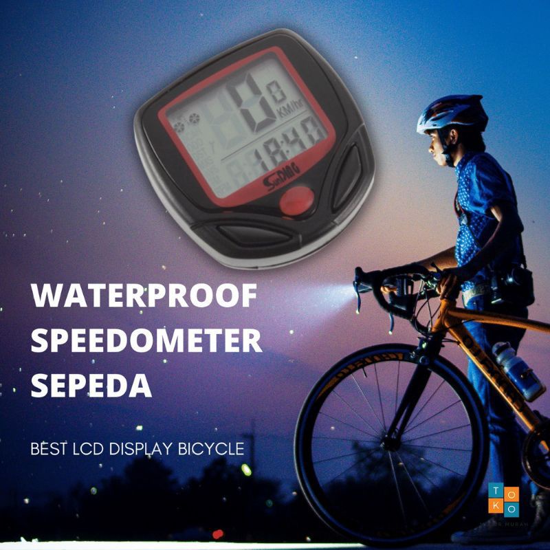 Jual [KID] Speedometer digital sepeda SunDing SD-548b speedometer ...