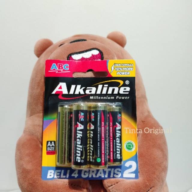 Jual Baterai Battery Batere Abc Alkaline Aa Isi 6 Pcs 1 5v Shopee