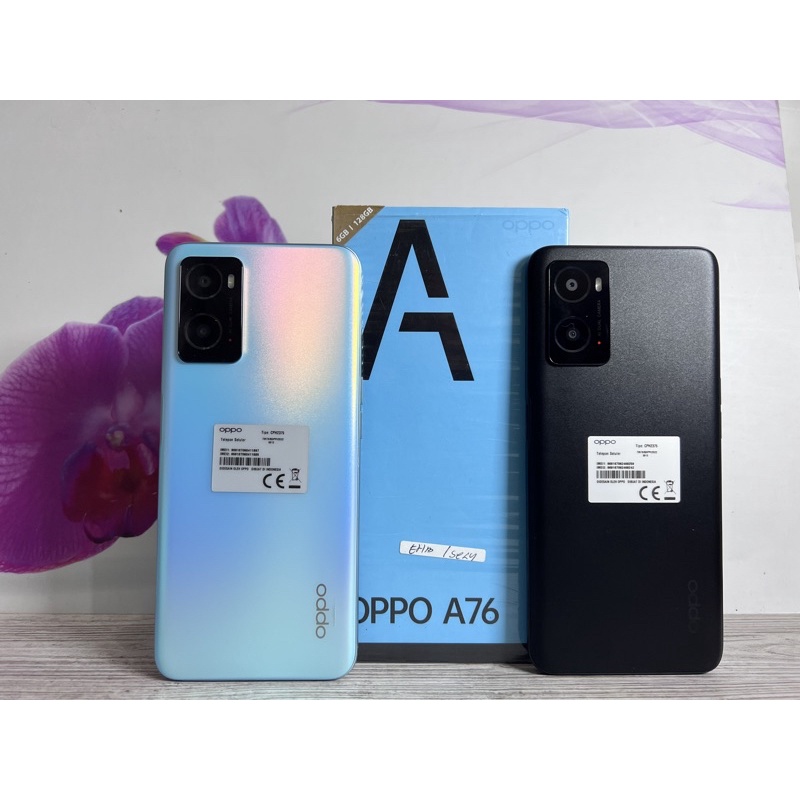 Jual OPPO A76 6/128 SECOND FULLSET | Shopee Indonesia