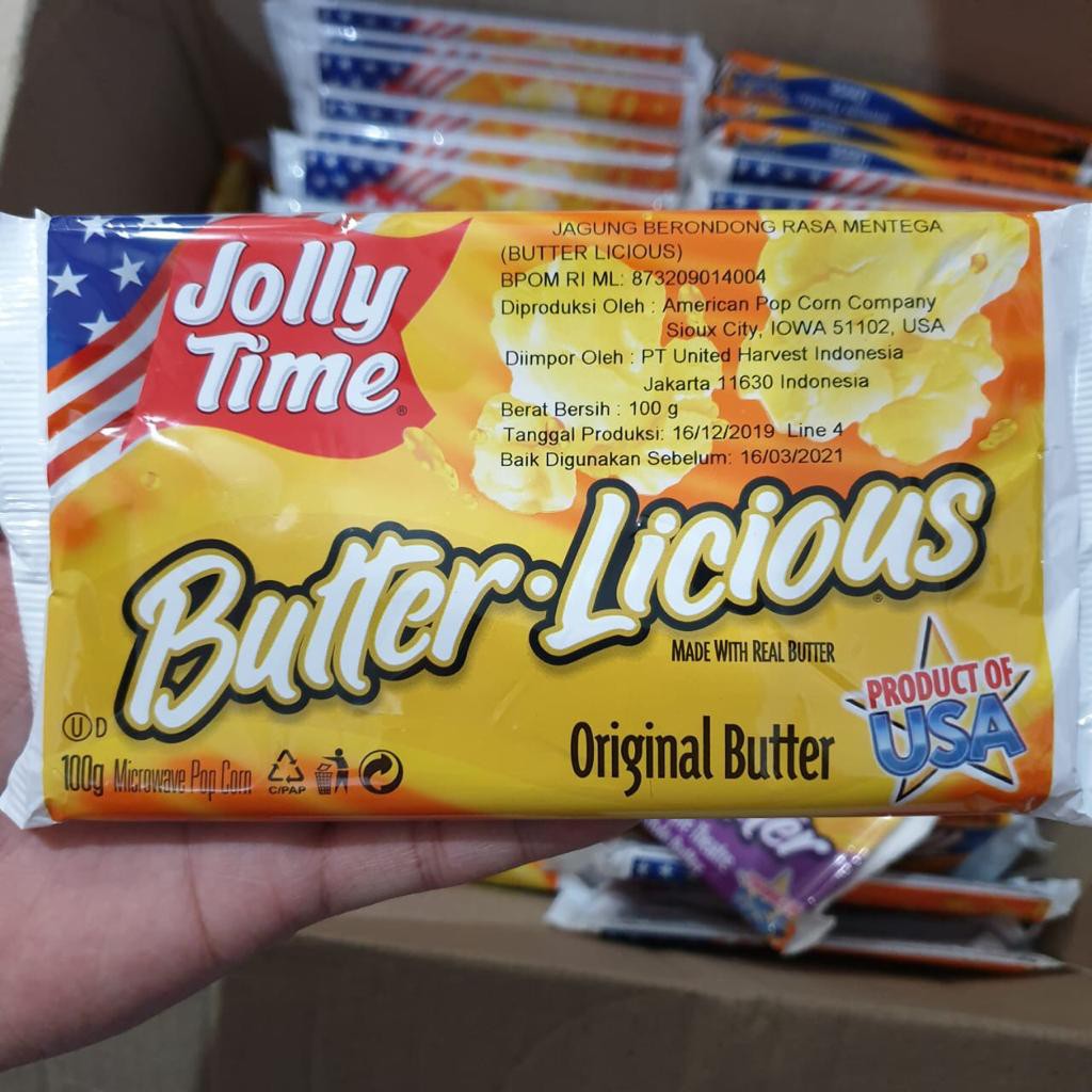 Jual Popcorn Jolly Time Murah Shopee Indonesia