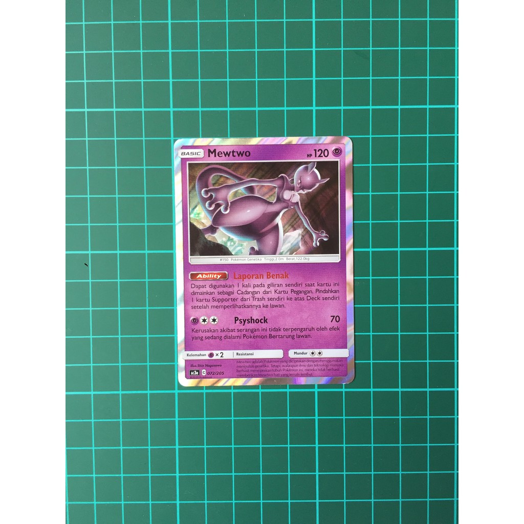 Jual Mewtwo Foil Set 5 Kartu Pokemon TCG Indonesia | Shopee Indonesia