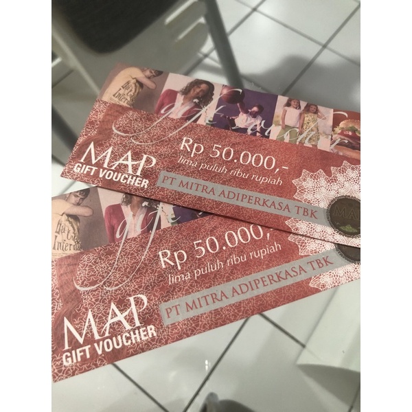 Jual Voucher MAP @50k | Shopee Indonesia