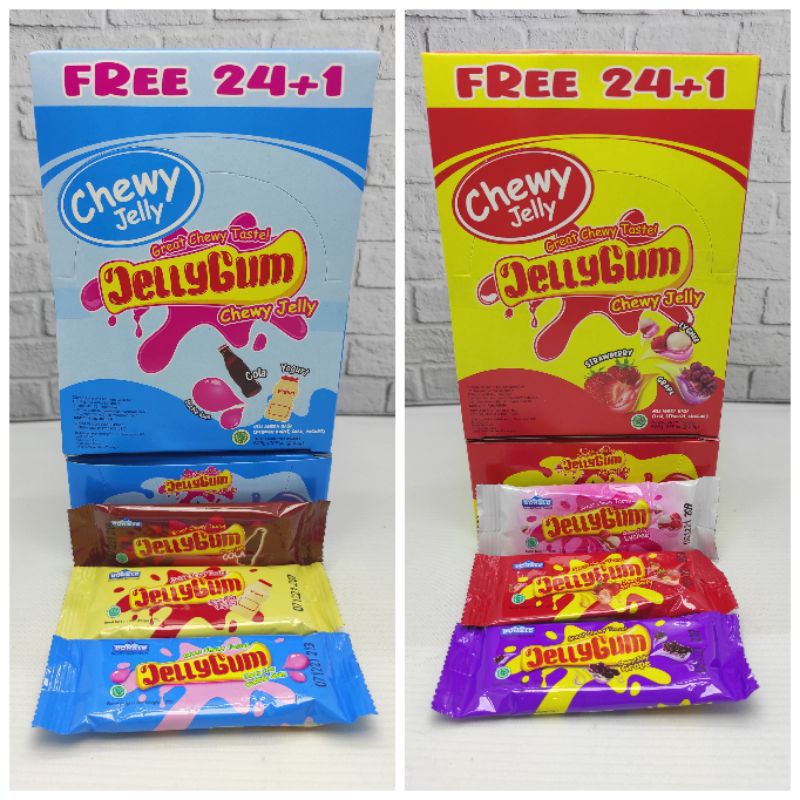Jual Donald Jelly Gum 25 gram (1 pack isi 24 pcs) Shopee Indonesia
